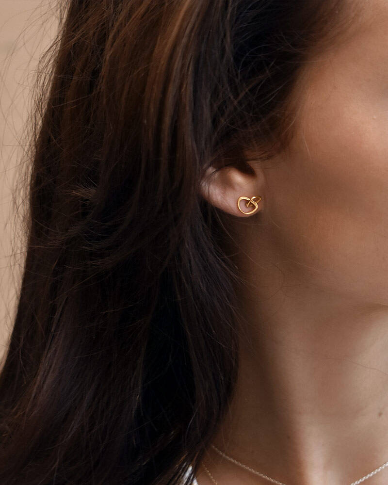 Together drop Ohrring Gold