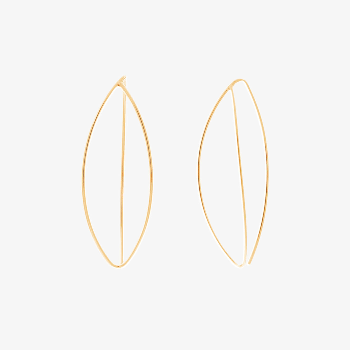 Together big Ohrring Gold