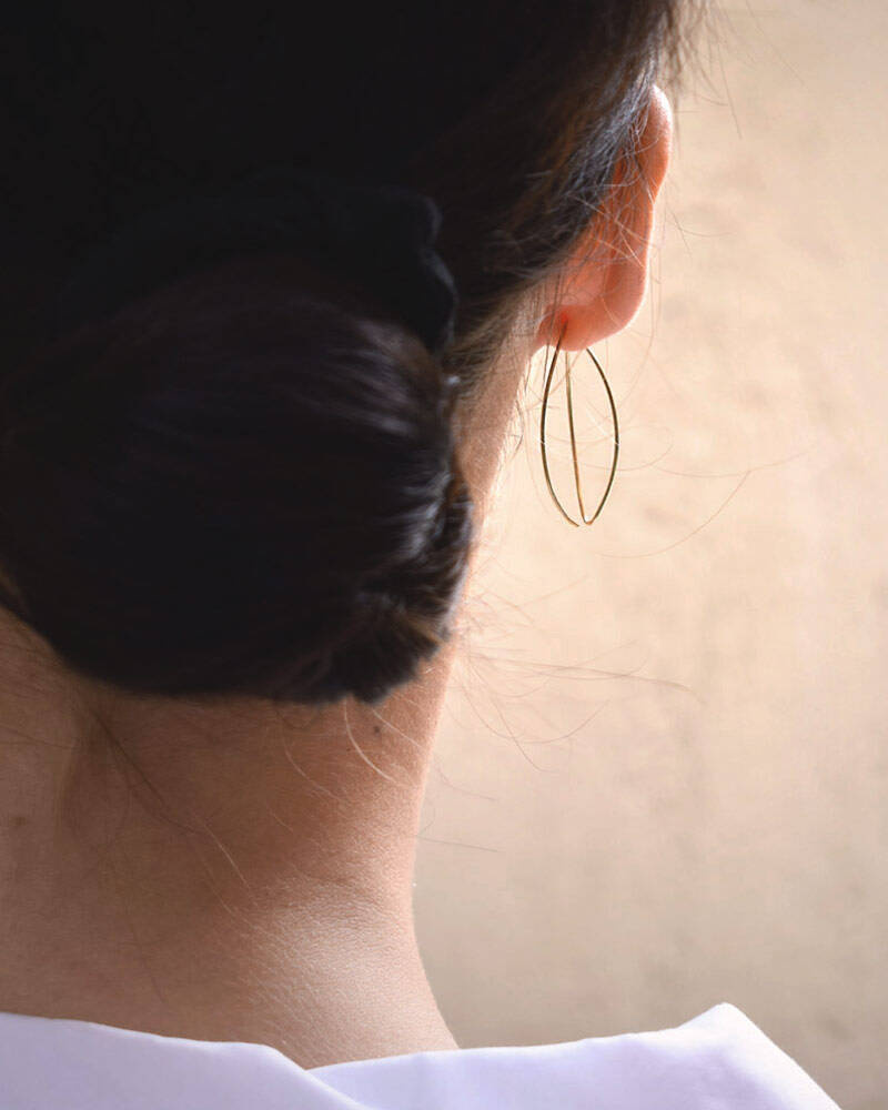 Together small Ohrring Gold