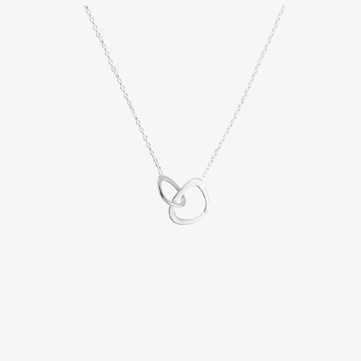 Together single Halsketten Silber