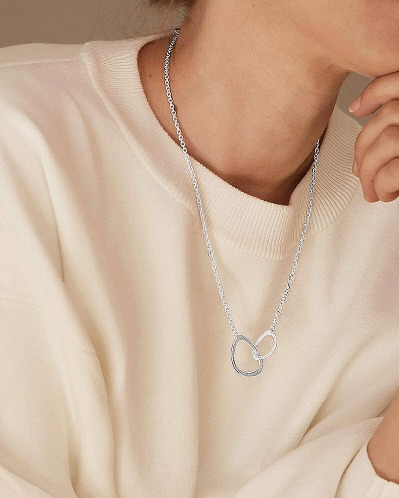 Together grande Halsketten Silber