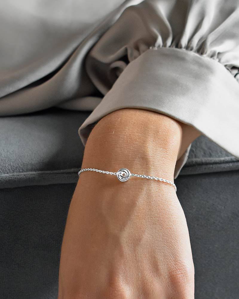 Unity drop Armbänder Silber