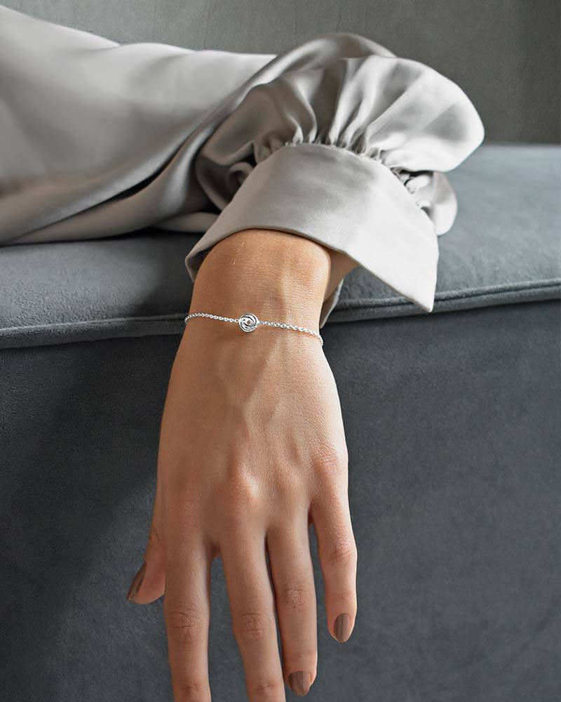 Unity drop Armbänder Silber