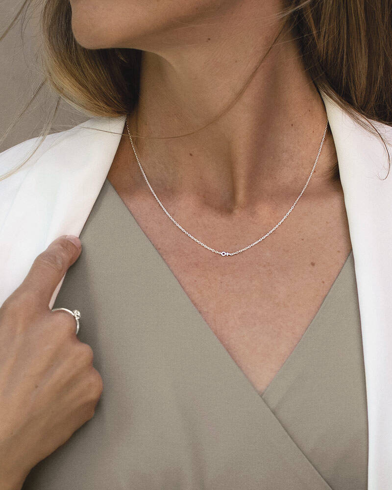 Women Unite drop Halsketten Silber