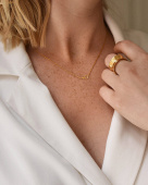 Women Unite small Halsketten Gold