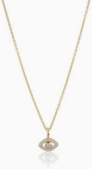 Devine Eye Mini Necklace Gold