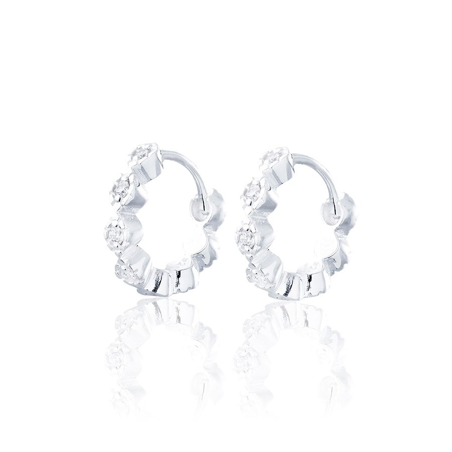 Time to glow Earrings Silver