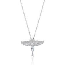 Goddess of love mini Necklace Silver